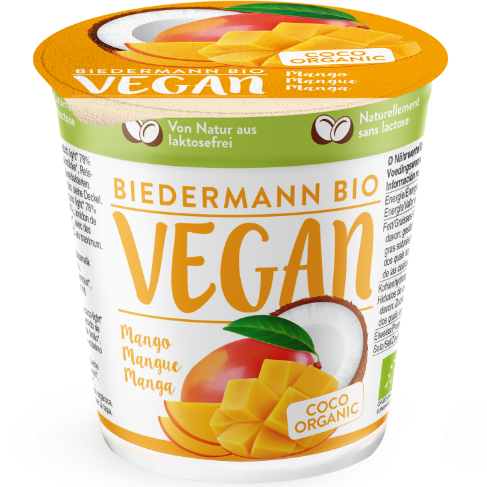 Biedermann Bio VEGAN Mango 150g